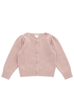 Tasha Knitted Cardigan - Sweetpea Marle