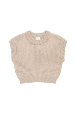 Virgil Knit Vest - Sand